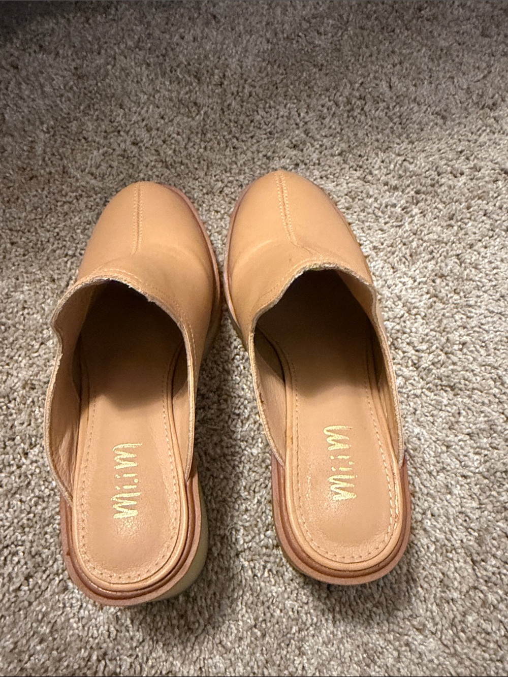 MI.IM Sutton chunky heel slip on Size 8 - Picture 7 of 8